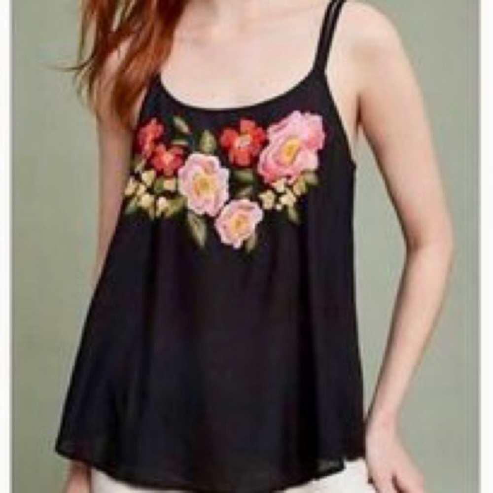 Floral Embroidered Camisole